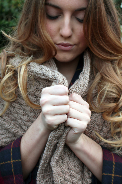 Bernadette Aran Scarf