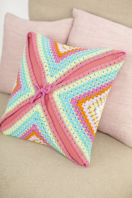 Colourful Wrap Cushion