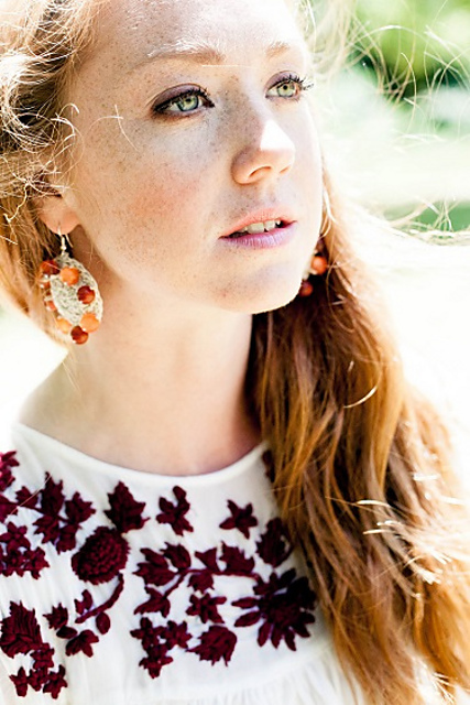 Amber Earrings