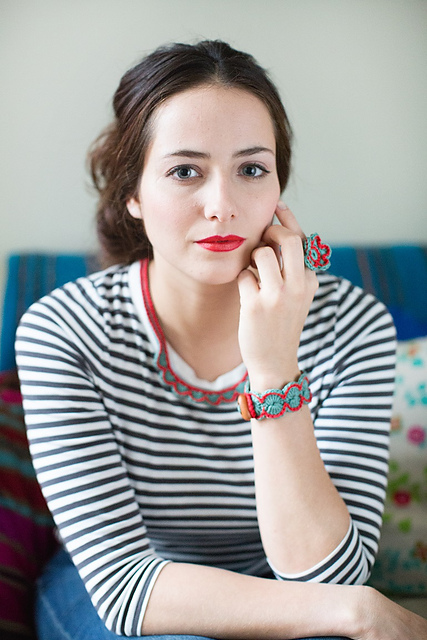 Folk Art Jewellery Set
