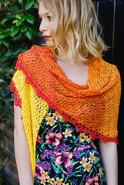 Sunrise Shawl