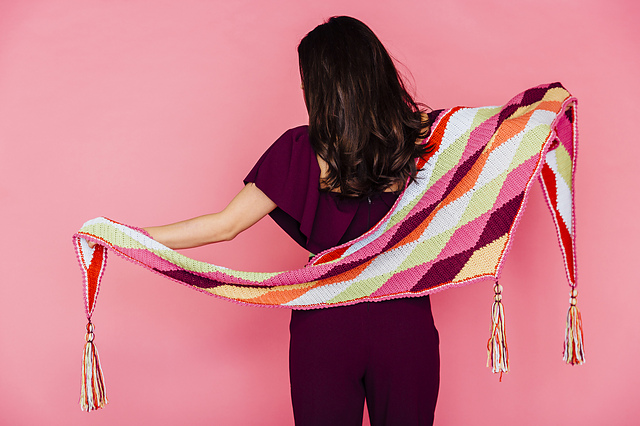 Harlequin Shawl