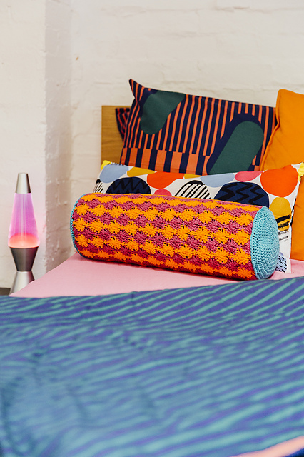 Hurdy Gurdy Bolster Cushion