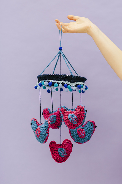 Sweetie Pie Bird Mobile