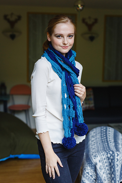 Dragonfly wings scarf