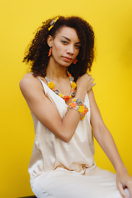 Floral Jewellery Set