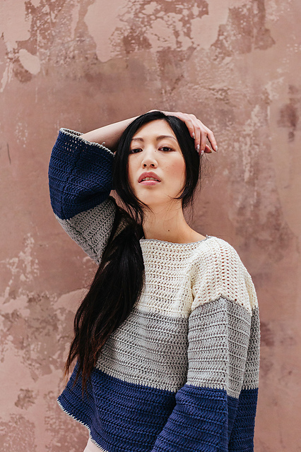 Trumpet Sleeve Sweater