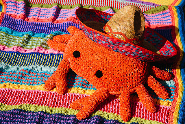 Cromer Crab cushion