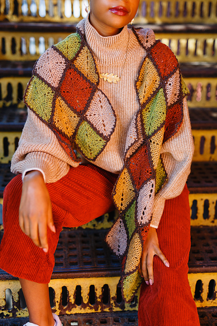 Autumn Leaves Scarf