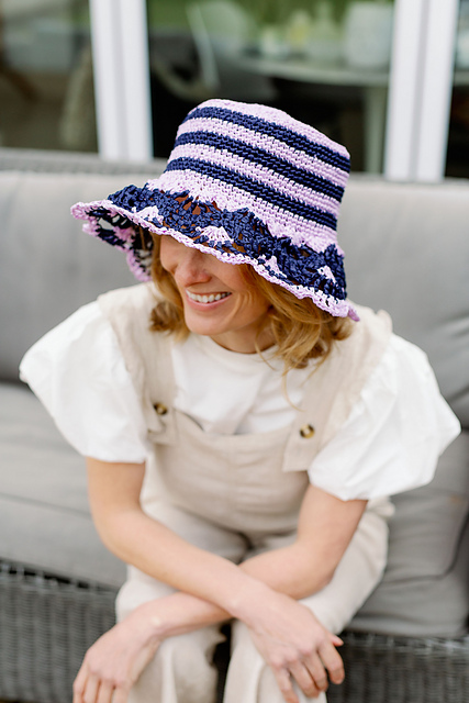 Scallop Sun Hat