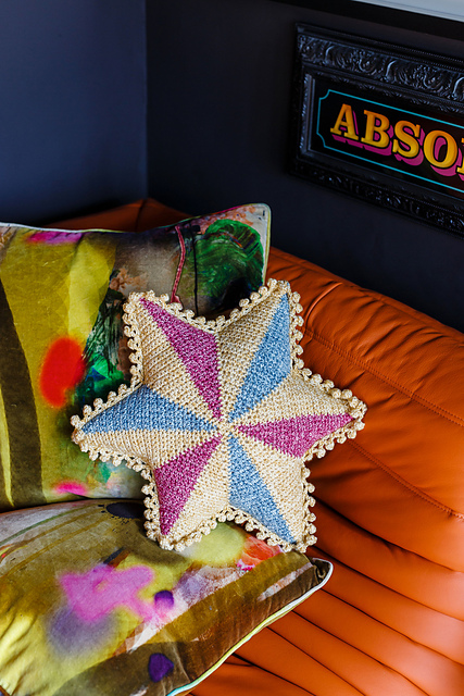 Fairground Star Pillow