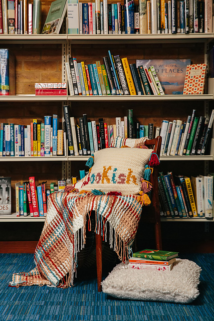 Bookish Cushion Cover