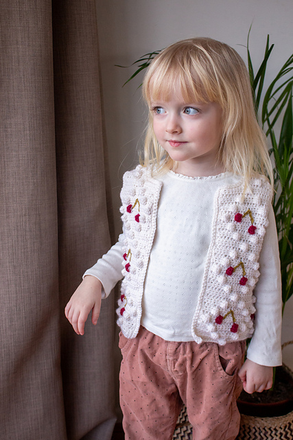Cherries and Bobbles Waistcoat