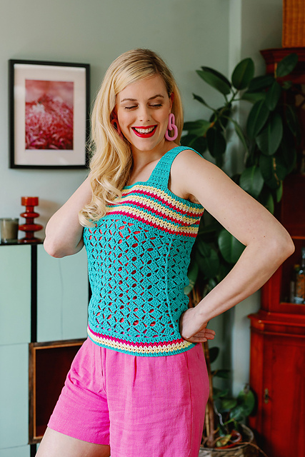 Neon Mint Top