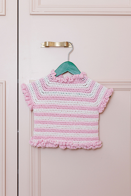 frilly top