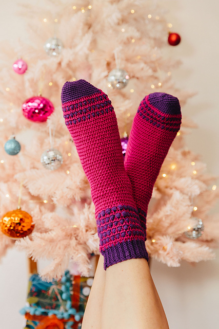 Disco Bubbles Socks