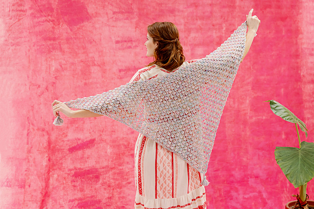 Lotus Petal Shawl