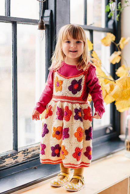 Brinjal Toddler Dress