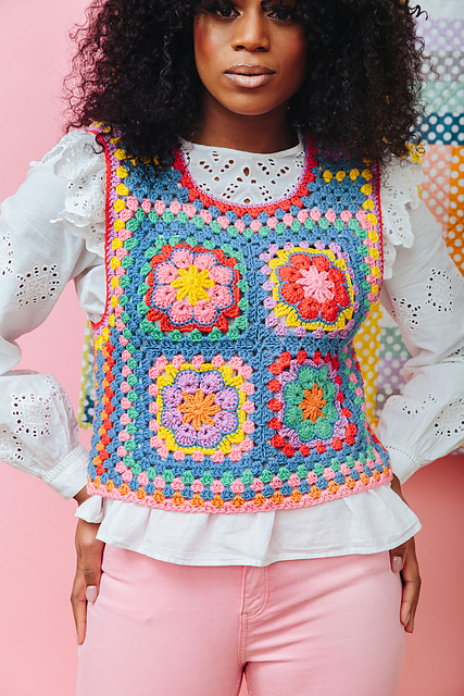 Patchwork Pop Vest