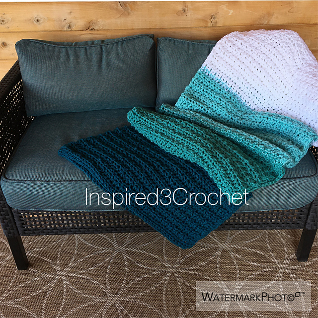 Tranquil Seas Throw Blanket