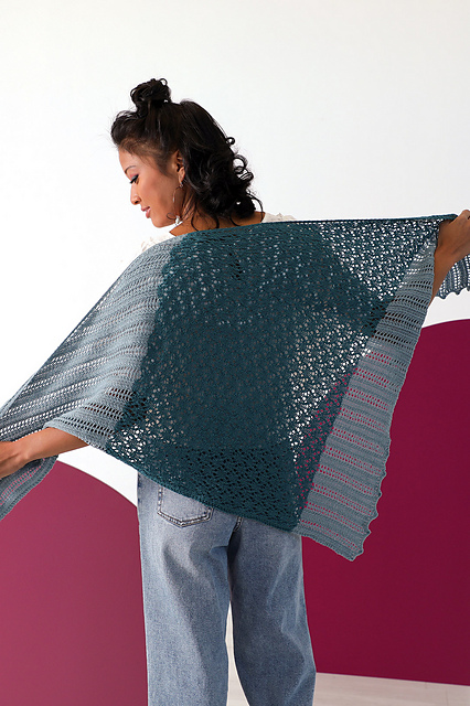Dayflower Shawl