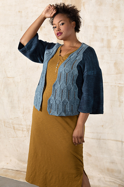 Ravelry: Hexad Peaks Cardigan pattern by Yiğitcan / Pufido
