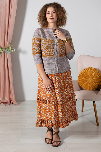 girls tiffany openwork cardigan