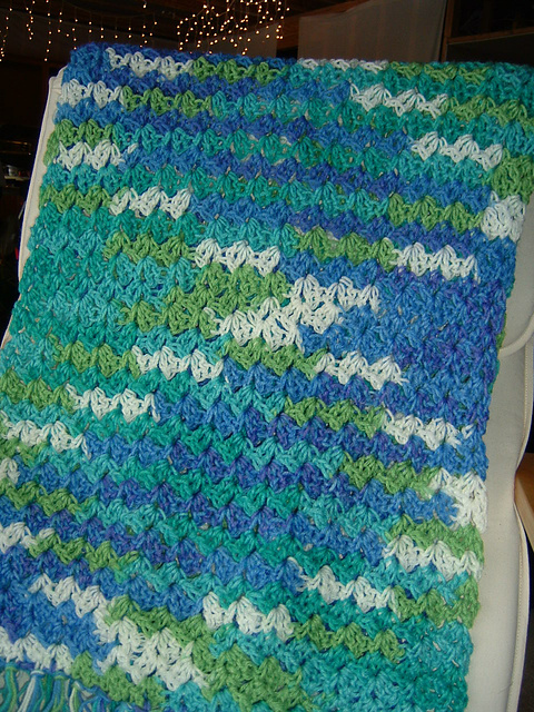 Crocheted Prayer Shawl 