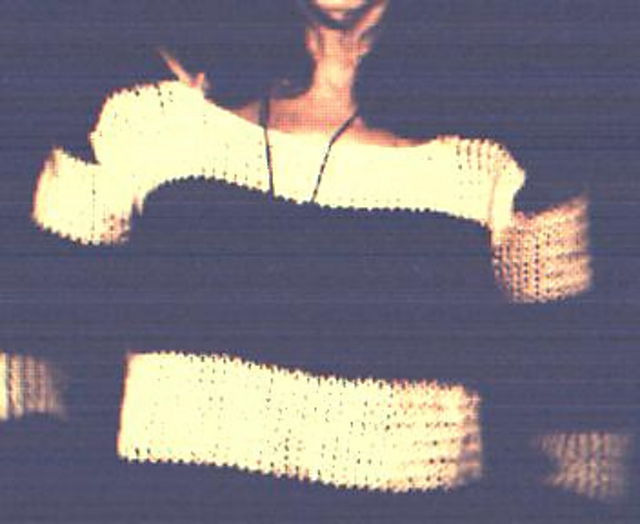 Chocolate Cream Sweater Top