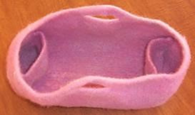 Pint Size Felted Bag