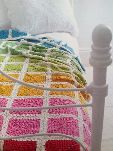 Colorful Granny Blanket