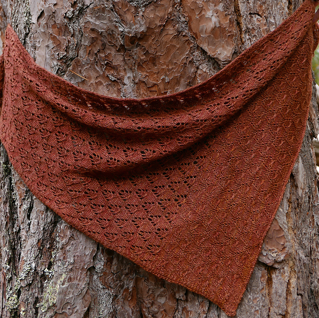 Caledonian Pine Shawl