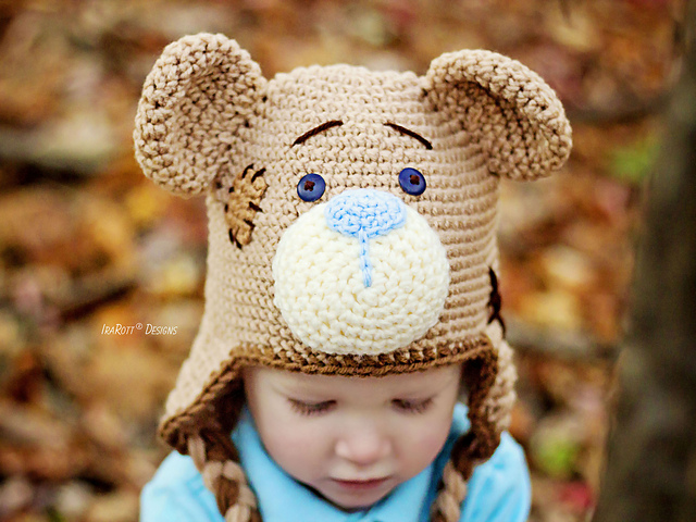 Patches The Timeless Teddy Bear Hat