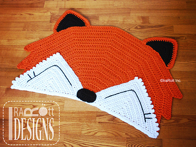 Fox Rug Nursery Mat