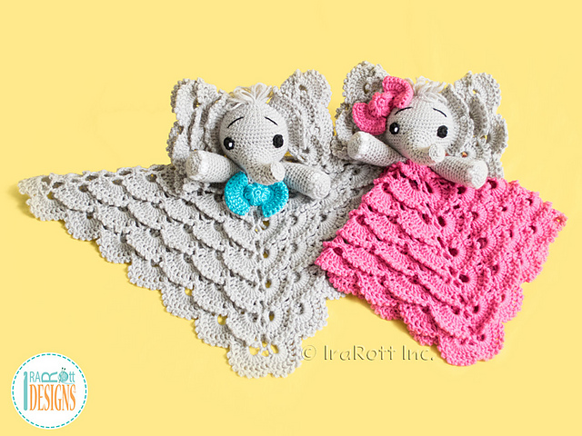 Josefina and Jeffery Elephant Lovey