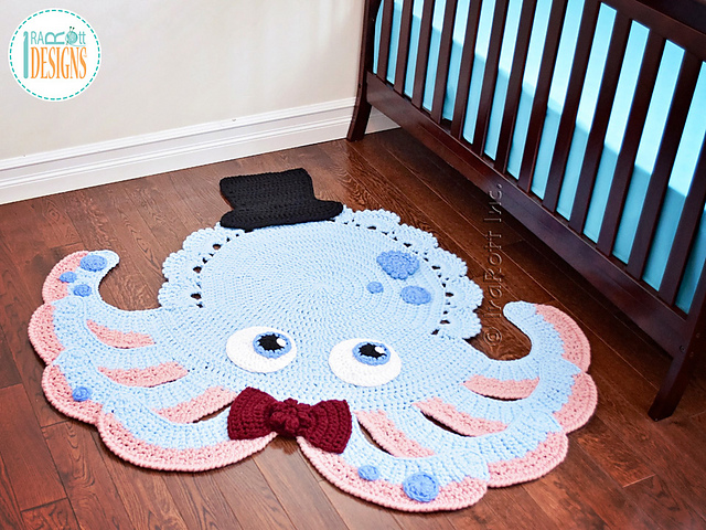 Inky the Octopus Rug