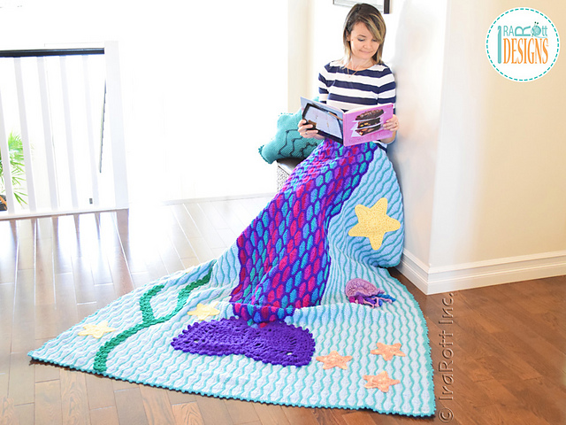 Mica the Mermaid Blanket