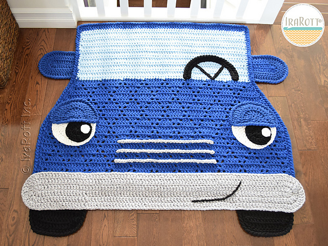 Jimmy The Hybrid Car Rug