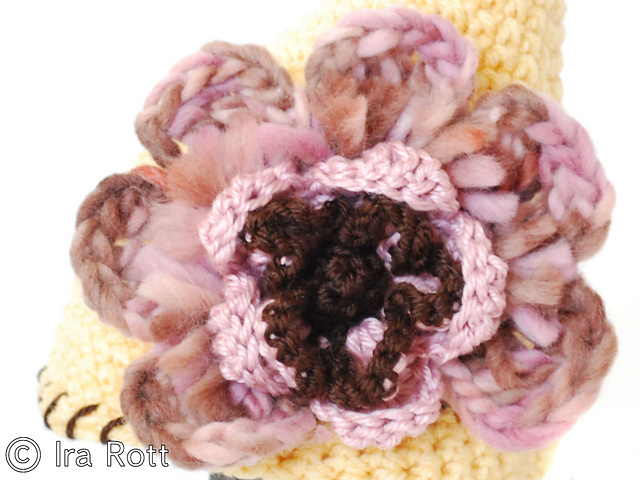 Chunky Crochet Flower
