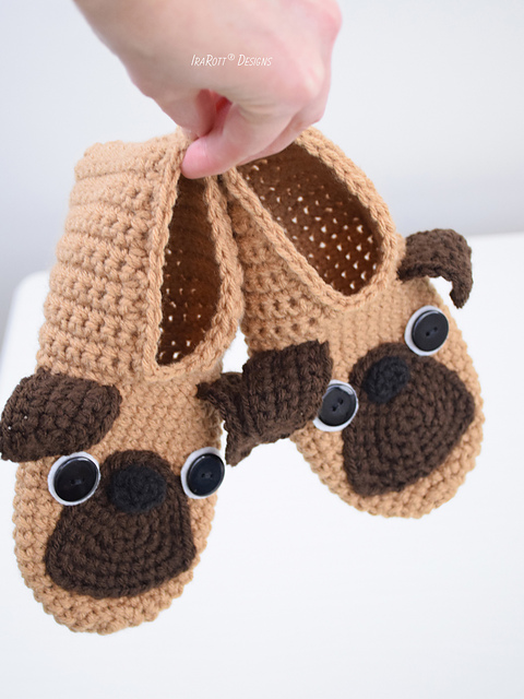 Basic Toe Up Slippers