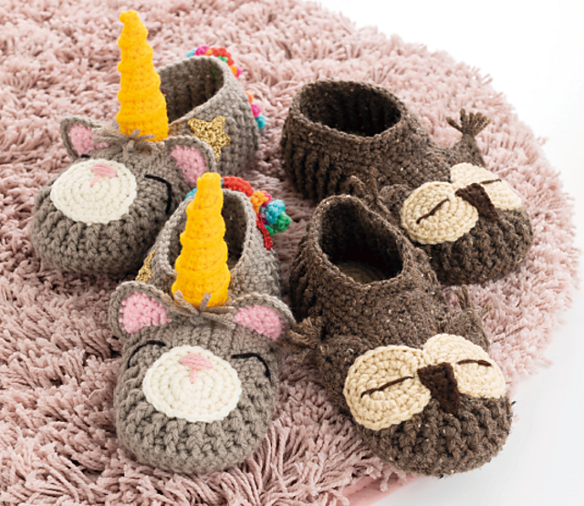 Mix n Match Owl Unicat Slippers