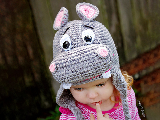 Happy Hippo The Hippopotamus Hat