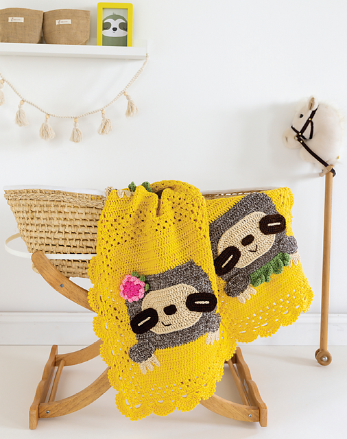 Sloth Blanket Block