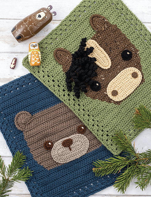 Bear and Horse Blanket Blocks