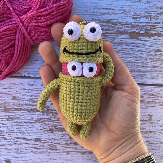 Crochet Halloween monster