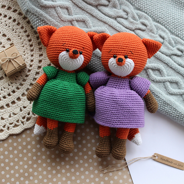 Crochet Fox toy