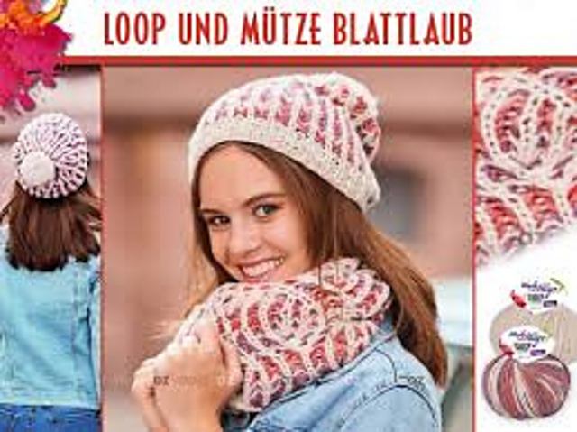 Blattlaub Mütze