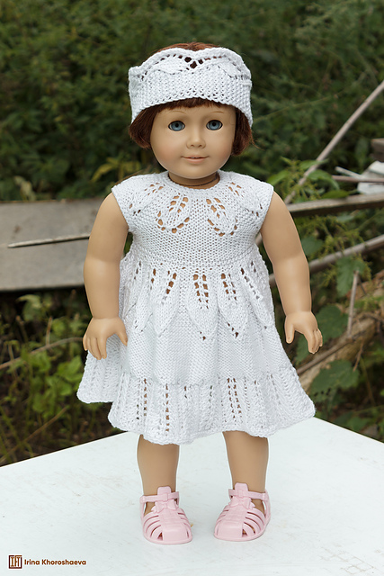 Dress & Headband for Doll