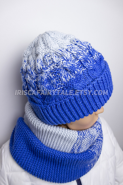 Gradient Cable Beanie
