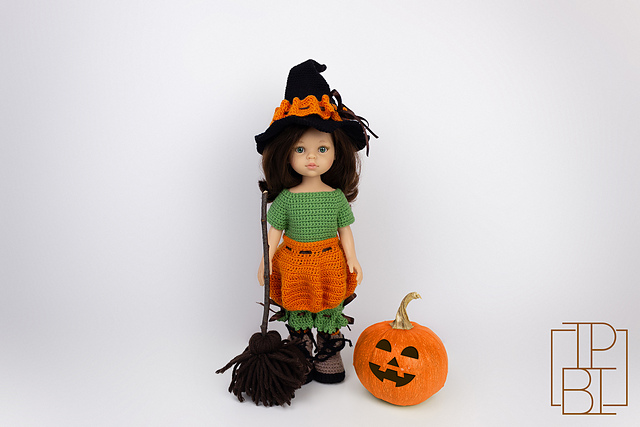 Doll Halloween Outfit